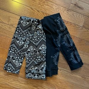 Pink! Tribal leggings set